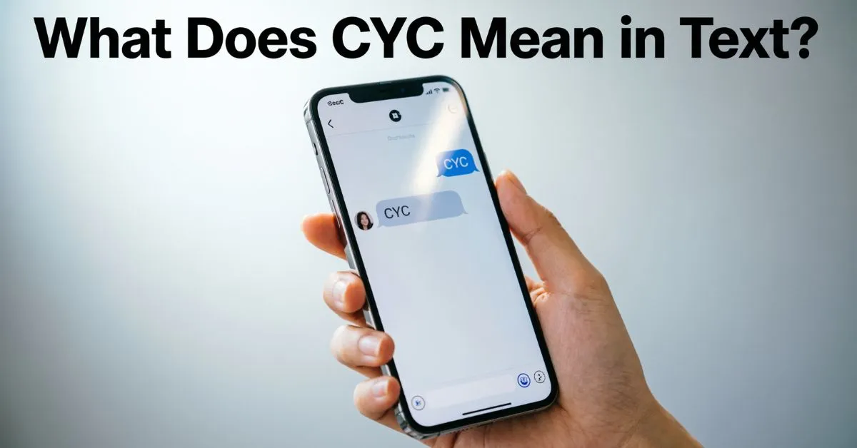 what does cyc mean in text