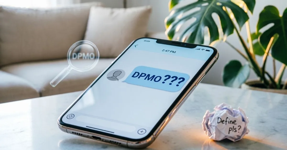 what does dpmo mean in texting