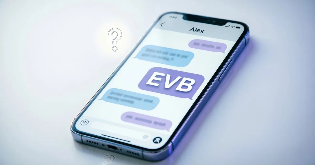 what does evb mean in text