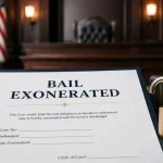 What Does Bail Exonerated Mean