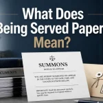 What Does Being Served Papers Mean