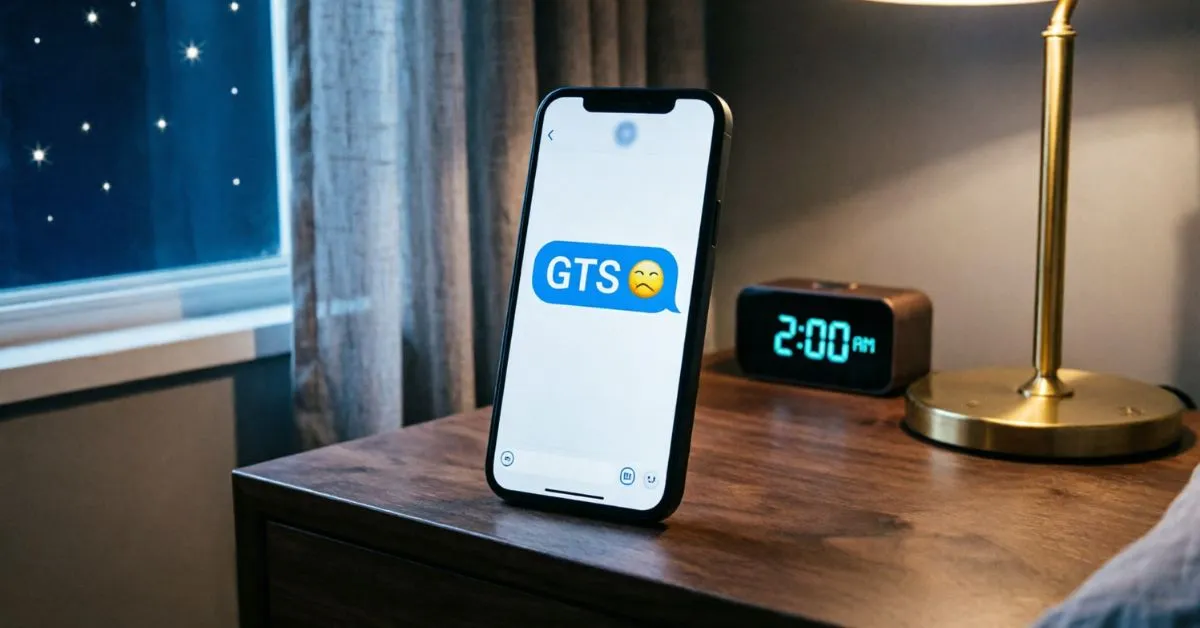 What Does GTS Mean In Texting