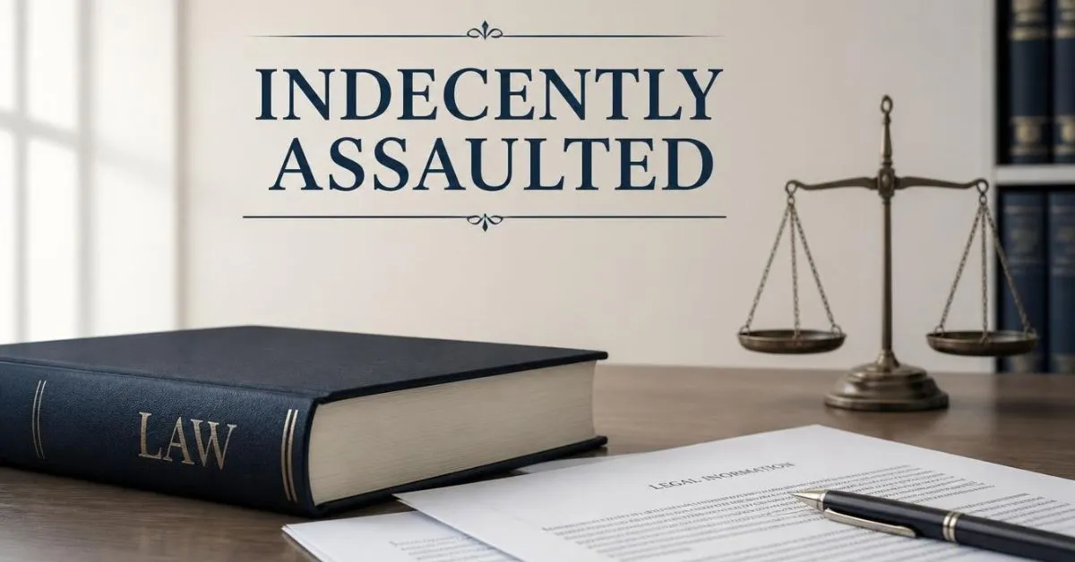 What Does Indecently Assaulted Mean