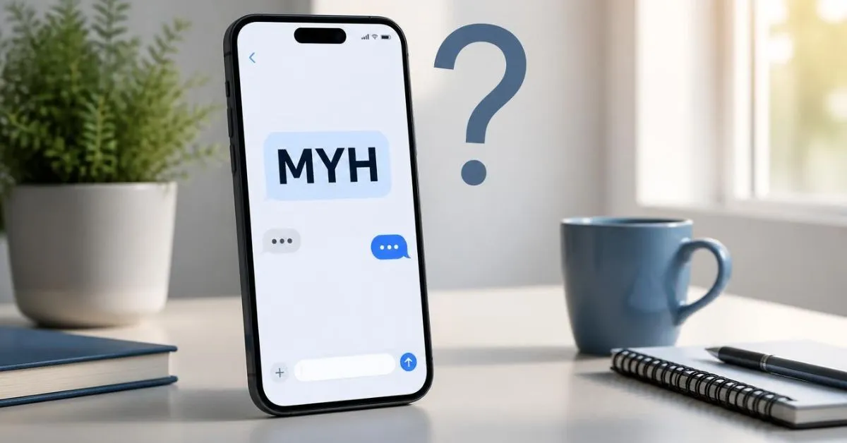 What Does MYH Mean In Text?