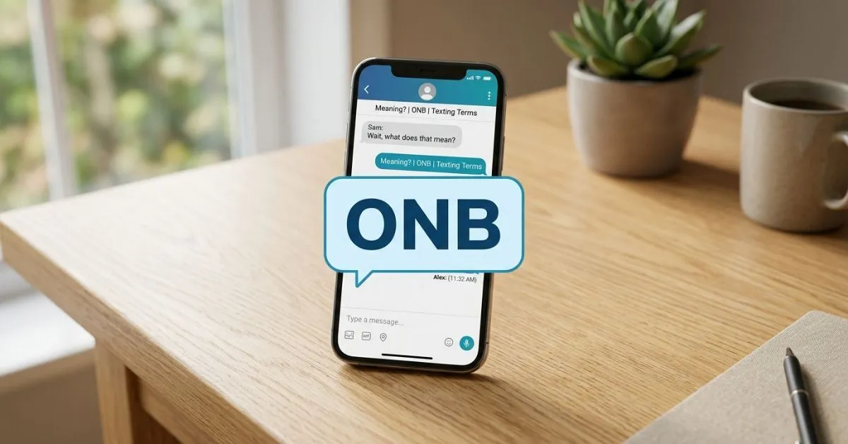 What Does ONB Mean In Texting