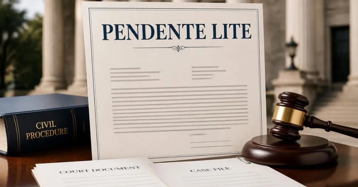 Pendente Lite Mean