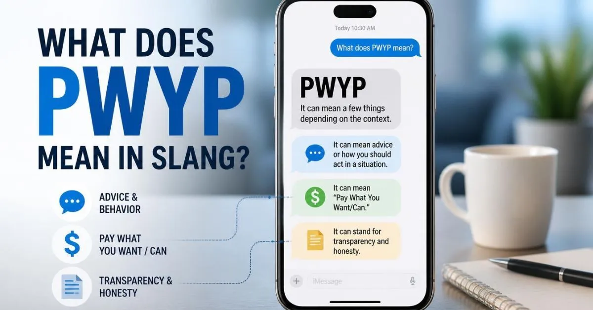 What Does PWYP Mean In Slang