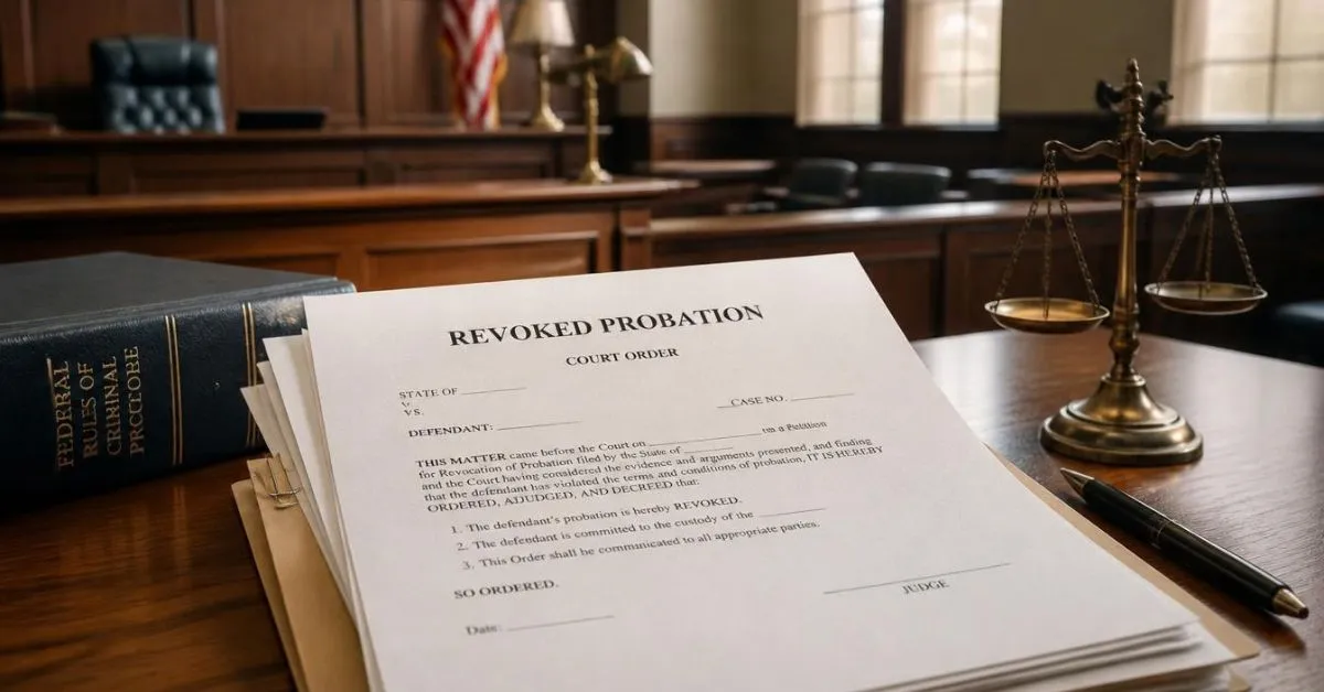 What Does Revoked Probation Mean