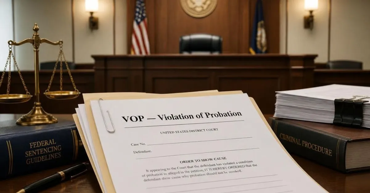 What Does VOP Mean In Court