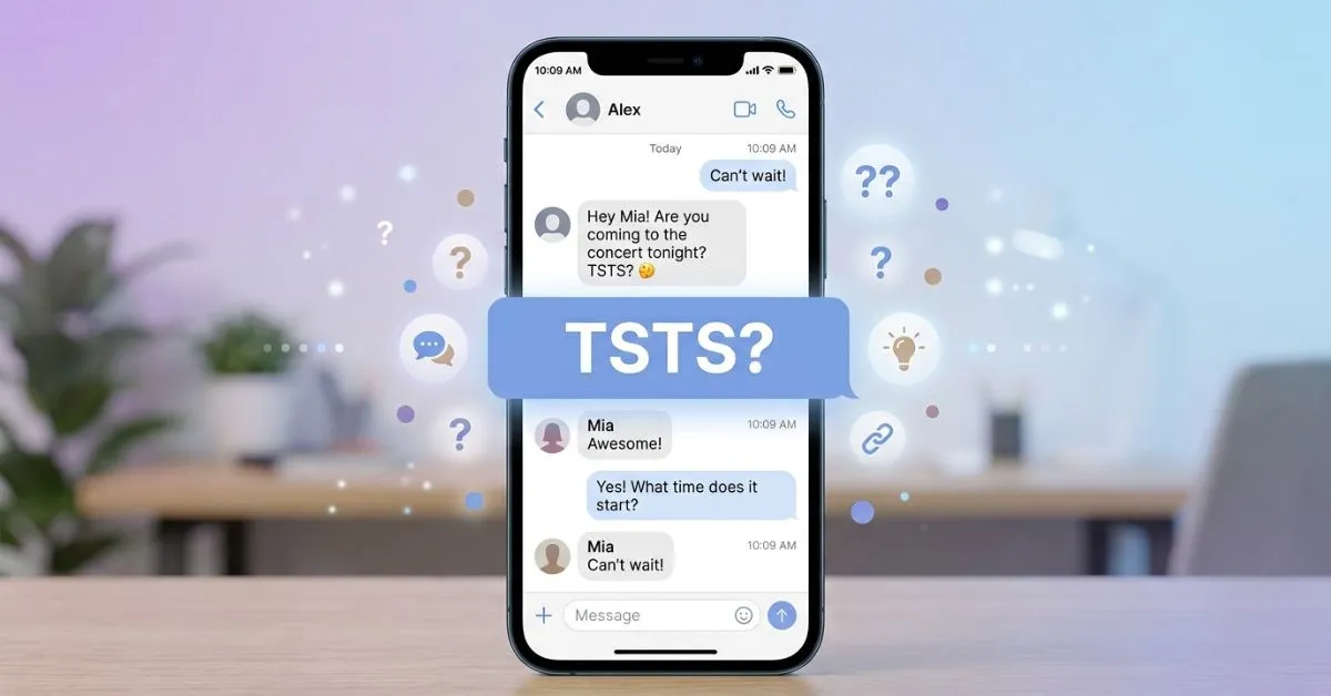 what do tsts mean in text