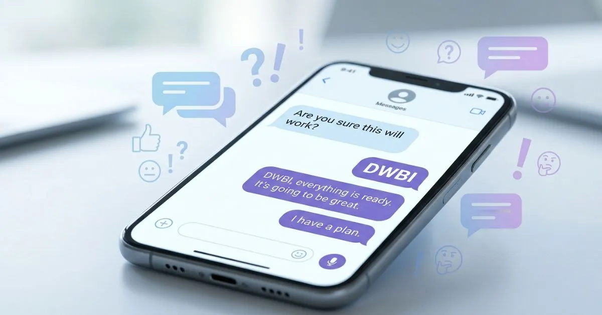 What Does DWBI Mean In Text