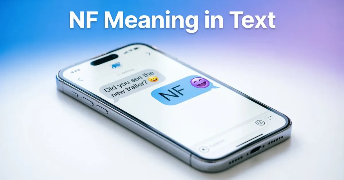 what does nf mean in text