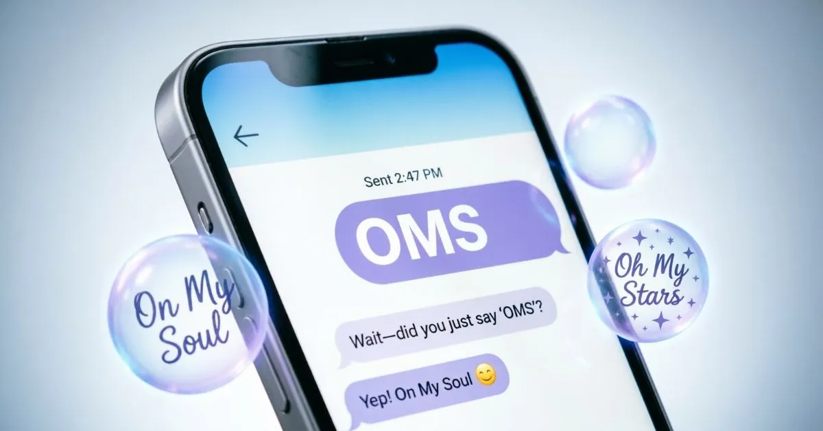 what does oms mean in text