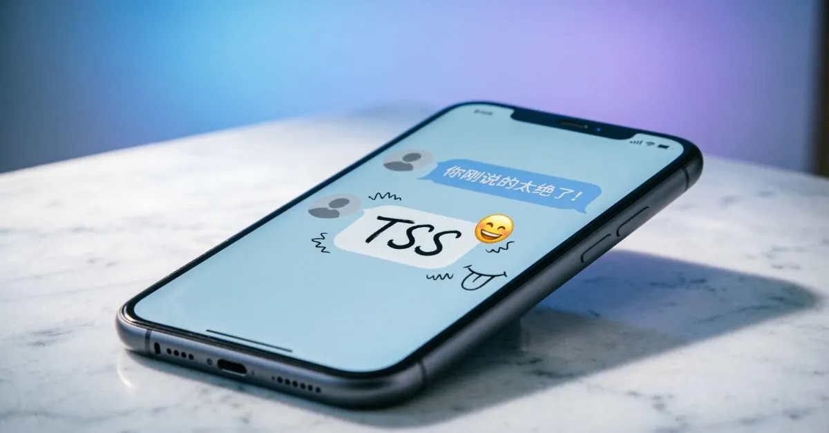 what does tss mean in texting