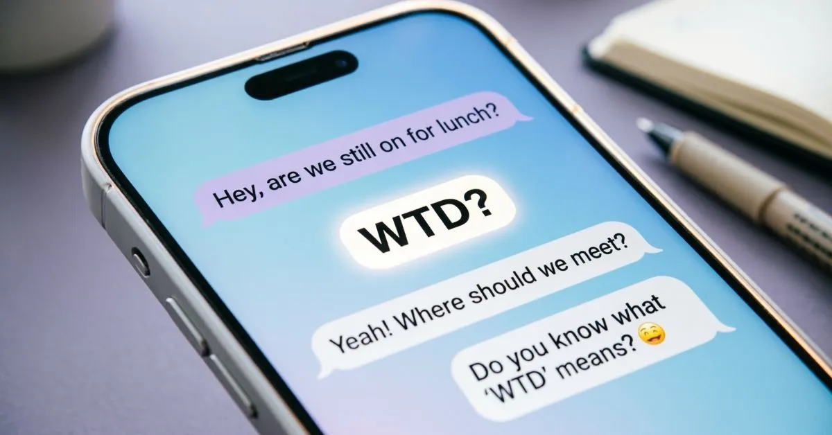 what does wtd mean in texting