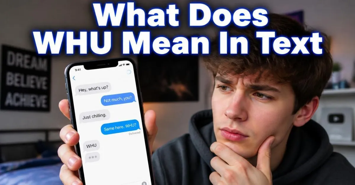 What Does WHU Mean In Text