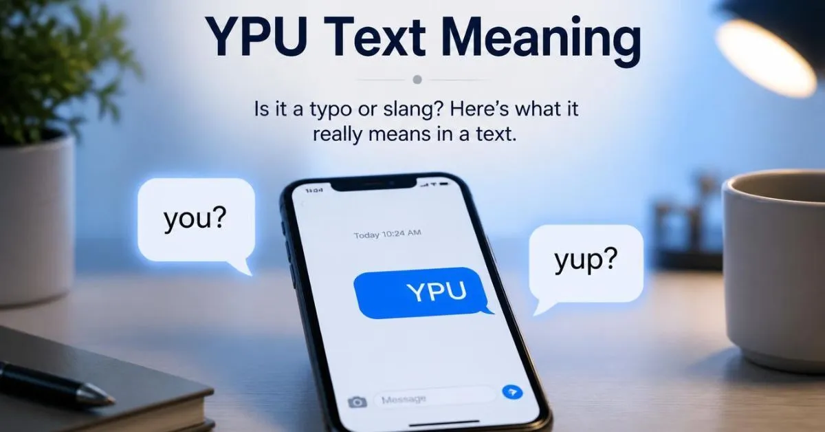 What Does YPU Mean In a Text Message