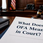 What Does OFA Mean In Court