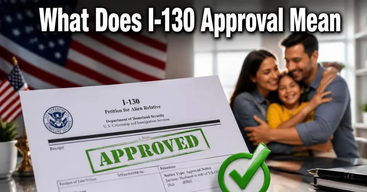 What Does I-130 Approval Mean